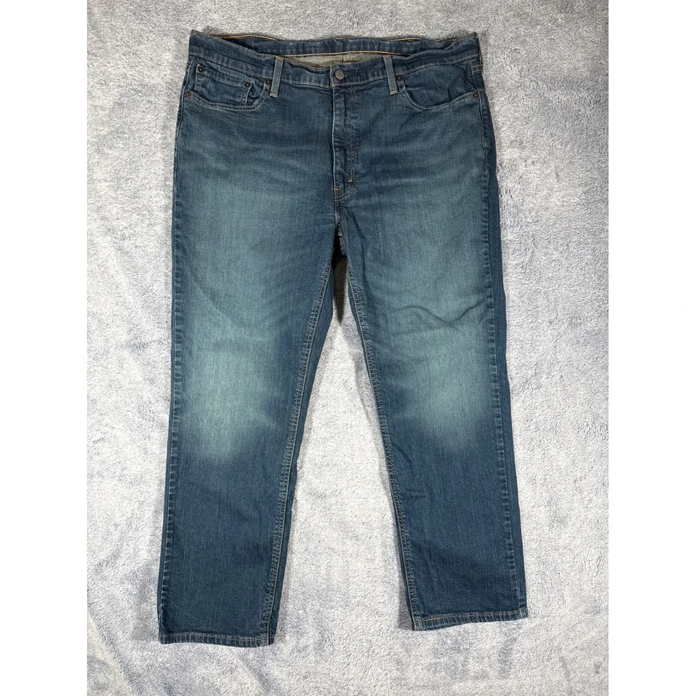 Levis 541 Athletic Taper Mens Jeans 40x30 Blue Medium Wash 18181-0017 Stretch